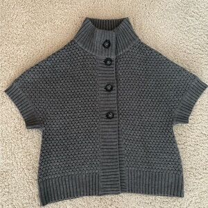 Never worn, gray Merino wool sweater